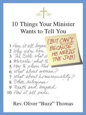 cover image of 10 Things Your Minister Wants to Tell You